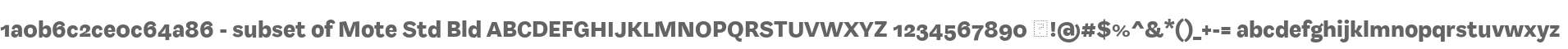 1a0b6c2ce0c64a86 - subset of Mote Std Bld