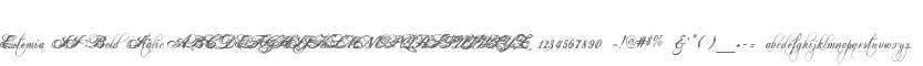 Eutemia II Bold Italic