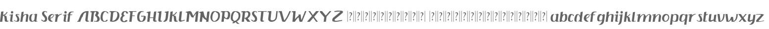 Kisha Serif