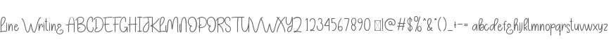 Line Writing