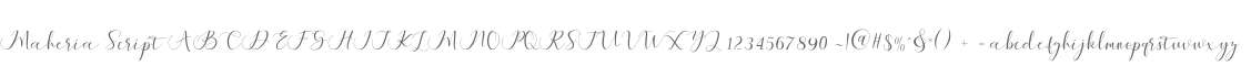 Maheria Script