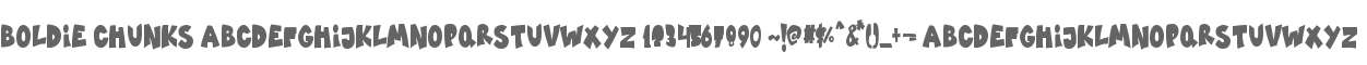 Boldie Chunks