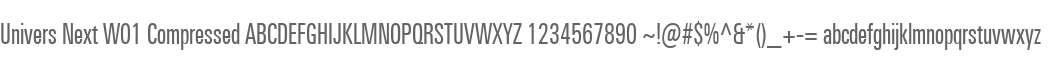 Univers Next W01 Compressed
