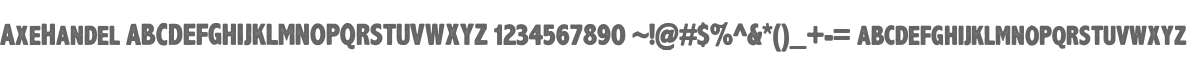 AxeHandel