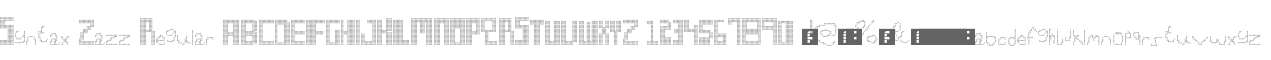 Syntax Zazz Regular