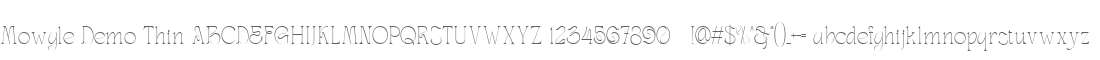 Mowgle Demo Thin