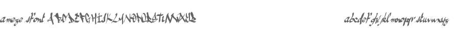 ameze'sfont