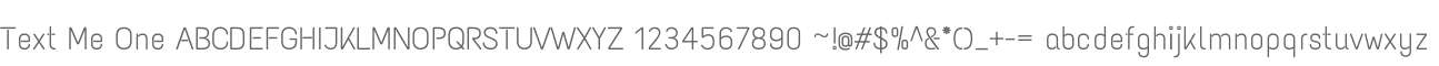 Text Me One