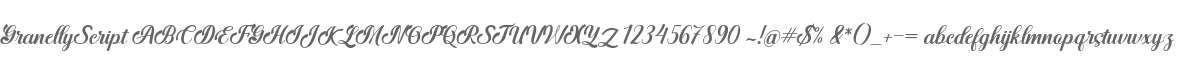 Granelly Script