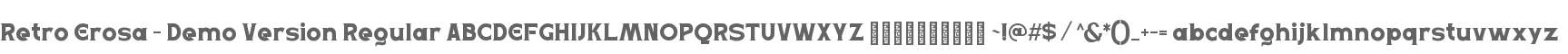 Retro Erosa - Demo Version