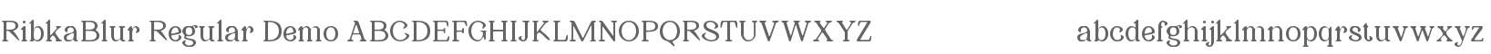 Ribka Blur Demo