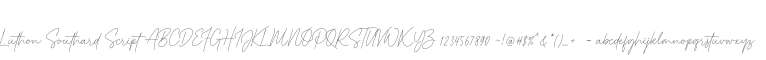 Luthon Southard Script