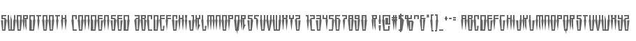Swordtooth Condensed