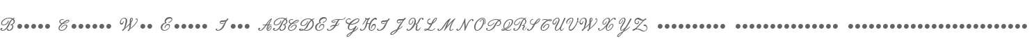 Bodoni Classic W90 Englis Init