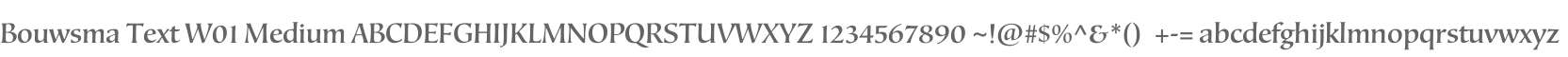 Bouwsma Text W01 Medium