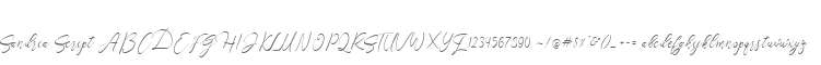 Sandria Script