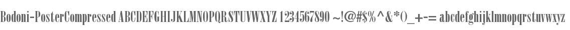 Bodoni-PosterCompressed