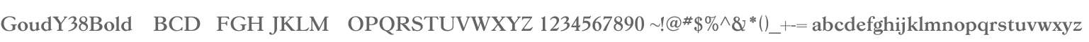 GoudY38Bold