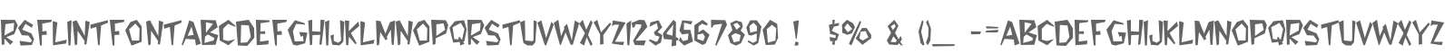 RSFlintFont