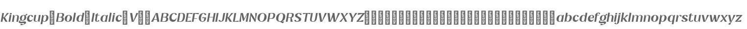 Kingcup Bold