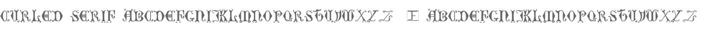 Curled Serif