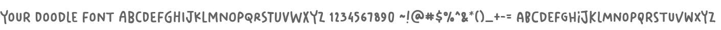 Your Doodle Font