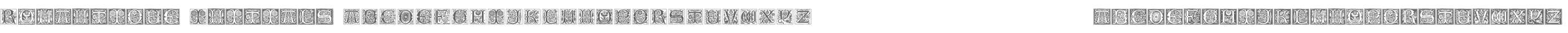 Romantique Initials
