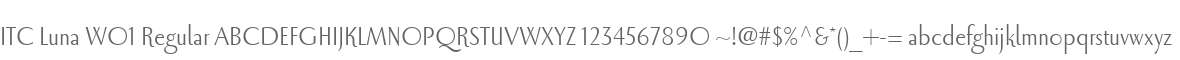 ITC Luna W01 Regular