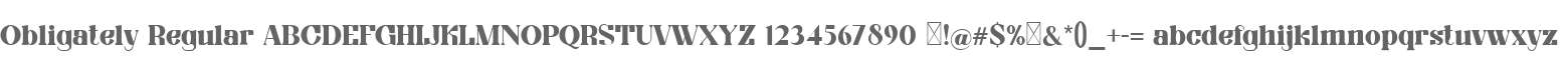 Obligately