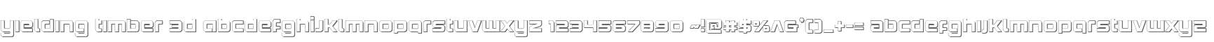 Yielding Timber 3D