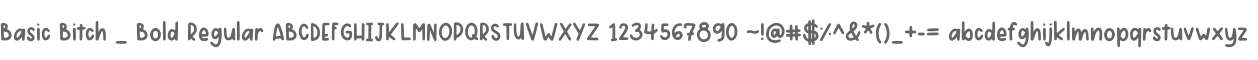 Basic Bitch _ Bold