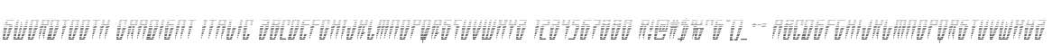 Swordtooth Gradient Italic