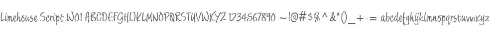 Limehouse Script W01