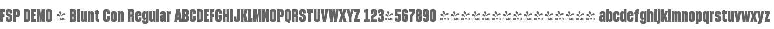 FSP DEMO - Blunt Con