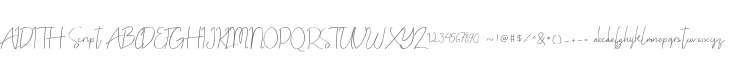 ALDITH Script