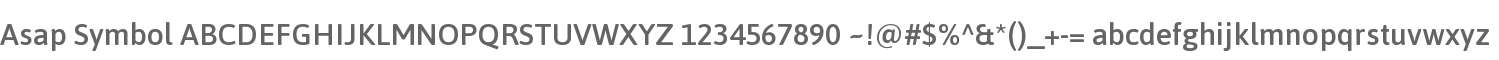 Asap Symbol