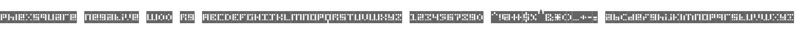 PhlexSquare Negative W00 Rg