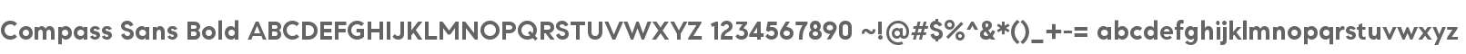 Compass Sans