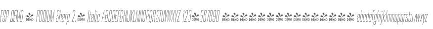 FSP DEMO - PODIUM Sharp 2.4