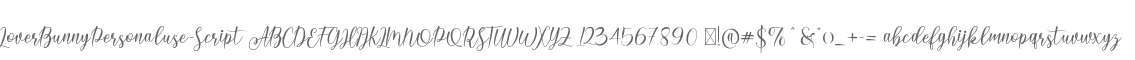 Lover Bunny Personal use Script