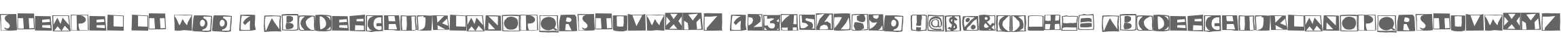 Stempel LT W00 1