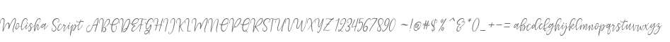 Molisha Script