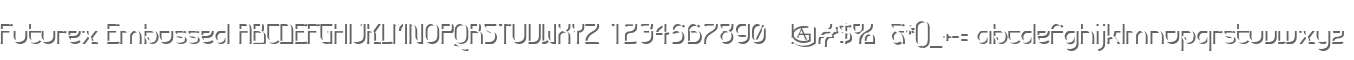 Futurex Embossed