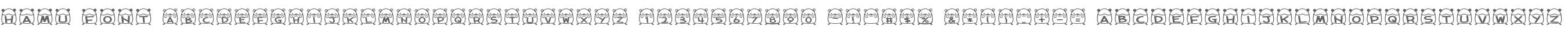hamu font