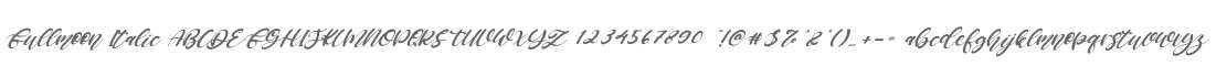 Fullmoon Italic