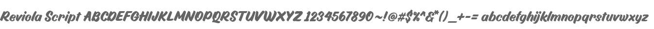 Reviola Script