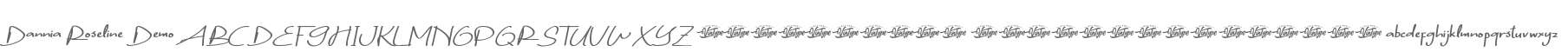 Dannia Roseline Demo