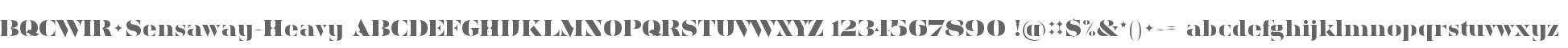 BQCWIR+Sensaway-Heavy