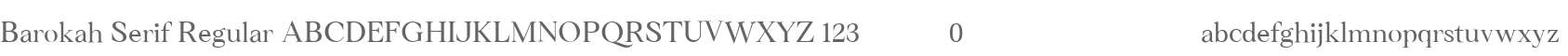 Barokah Serif Regular