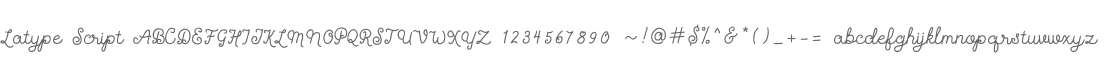 Latype Script